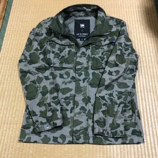 ジースター(G-STAR RAW)のジースター　迷彩ジャケット　メンズSサイズ(ミリタリージャケット)