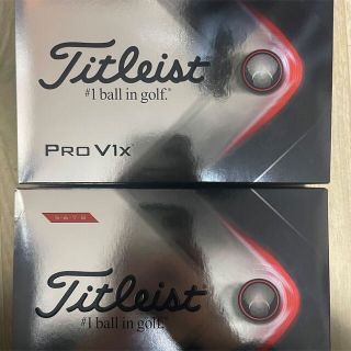 タイトリスト(Titleist)のタイトリスト Pro V1x ゴルフボール　2ダース(その他)