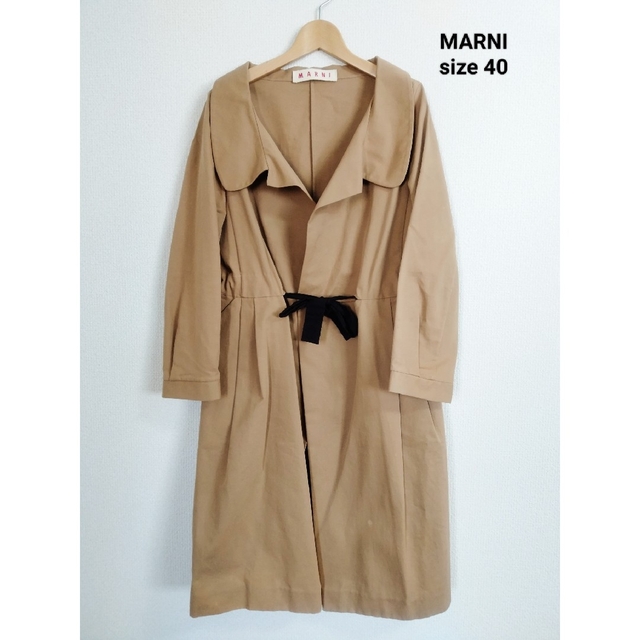 MARNI マルニ 丸襟 トレンチ コート | www.cestujemtrekujem.com