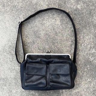 アートヴィンテージ(ART VINTAGE)の【古着】超激レア　がま口　ショルダーバッグ　デザイン　個性的　y2k(ショルダーバッグ)