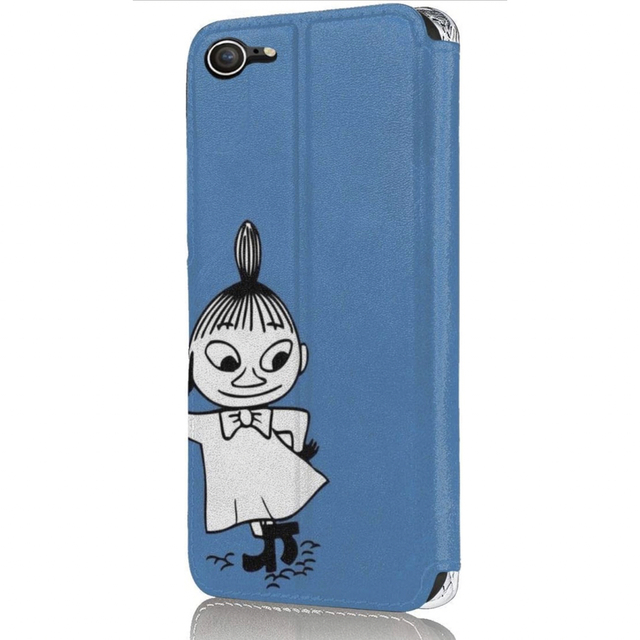 新品❣️ムーミン iPhone Se iPhone8スマホケース 手帳型 ブルーの通販 by FlyawaywithT's shop｜ラクマ