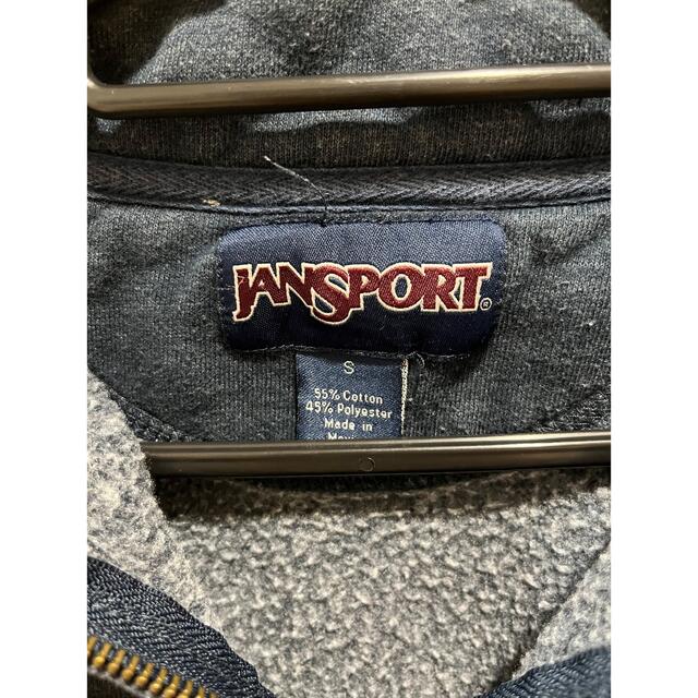 JANSPORT  ハーフジップアップ トレーナー 古着 メンズのトップス(スウェット)の商品写真