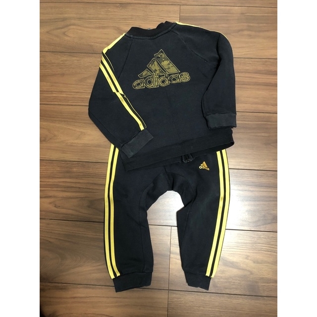 adidas(アディダス)のゆずきんぐ様専用　adidasセットアップ　2点 キッズ/ベビー/マタニティのキッズ服男の子用(90cm~)(その他)の商品写真