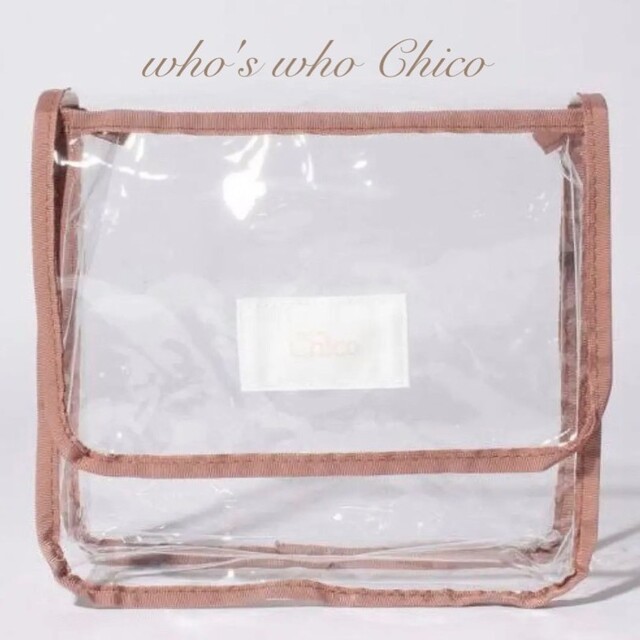 who's who Chico(フーズフーチコ)の未使用 who's who Chico クリアーポーチ レディースのファッション小物(ポーチ)の商品写真