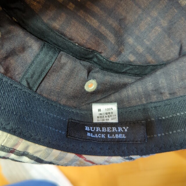 BURBERRY BLACK LABEL(バーバリーブラックレーベル)のBurberry Black Label 帽子 バケットハット ノバチェック メンズの帽子(ハット)の商品写真