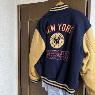 マジェスティック(Majestic)のnewyork yankees スタジャン　サイズm(スタジャン)