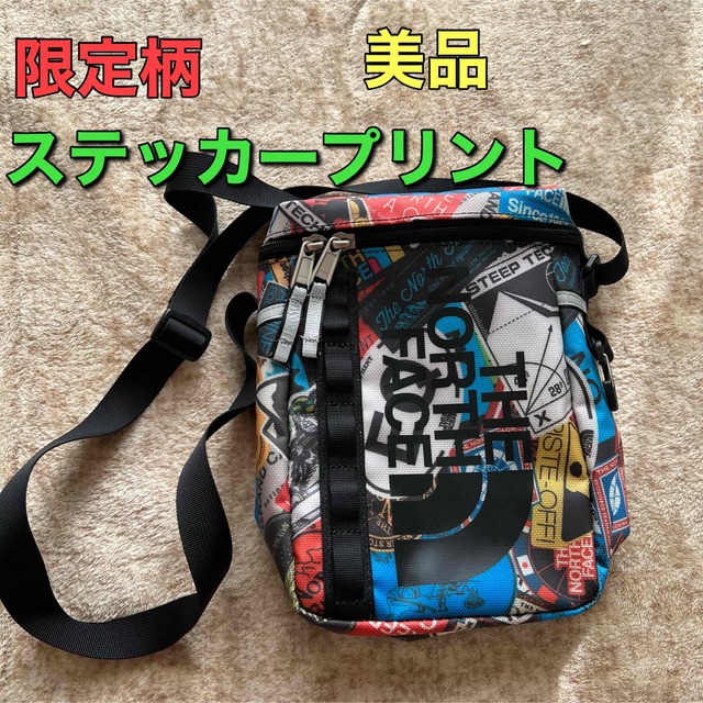 THE NORTH FACE(ザノースフェイス)の廃盤　ノースフェイス　ヒューズボックスポーチ NM81610 ステッカープリント メンズのバッグ(ショルダーバッグ)の商品写真