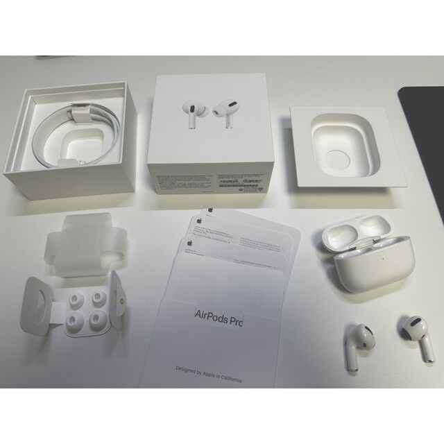 Apple(アップル)のAirpods Pro ノイズあり スマホ/家電/カメラのオーディオ機器(ヘッドフォン/イヤフォン)の商品写真