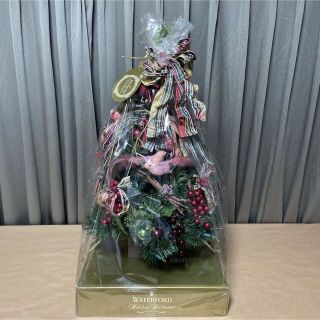 ウェッジウッド(WEDGWOOD)の2点おまとめ　WATERFORDクリスマスツリーとリース(その他)