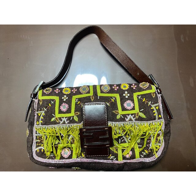オンライン限定商品】 - FENDI FENDI ヴィンテージ 花柄 ビーズ刺繍