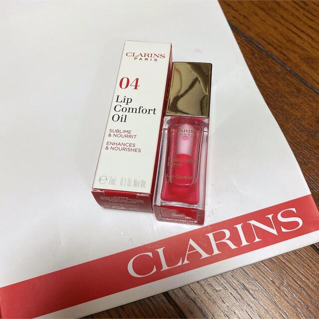 CLARINS(クラランス)の【CLARINS】コンフォートリップオイル04 コスメ/美容のベースメイク/化粧品(リップグロス)の商品写真