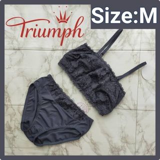 トリンプ(Triumph)のTriumph　ハーフトップ ショーツ セットM(ブラ&ショーツセット)