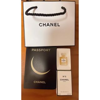 シャネル(CHANEL)のシャネル N°5 香水サンプルandノベルティポーチ  (サンプル/トライアルキット)