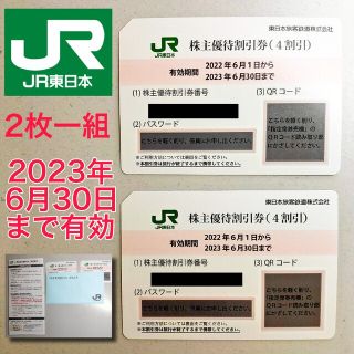 JR東日本（東日本旅客鉄道株式会社）の株主優待割引券2枚(その他)