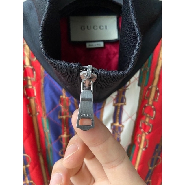 Gucci(グッチ)の定価27万！gucci ホースビット バイマテリアル ジャケット メンズのジャケット/アウター(ナイロンジャケット)の商品写真