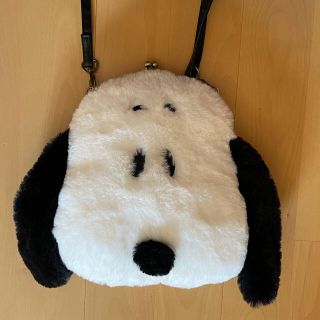 スヌーピー(SNOOPY)のUSJ ユニバ　スヌーピー　カバン　バッグ　斜めがけ　顔バッグ　(ショルダーバッグ)