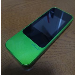 エーユー(au)のWiMax2+Speed Wi-Fi W043 HWD355GA GREEN(その他)