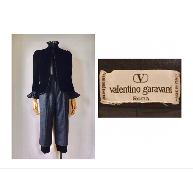 70s Valentino Garavani Wool Velvet PantsJanemarple