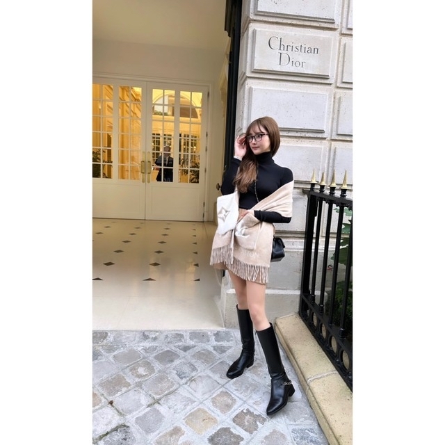 【国内完売レア】CHANELシャネル新作チェーンロングブーツインスタグラマー愛用