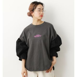 ロデオクラウンズワイドボウル(RODEO CROWNS WIDE BOWL)のTOURSドッキング L/S Tシャツ(Tシャツ(長袖/七分))