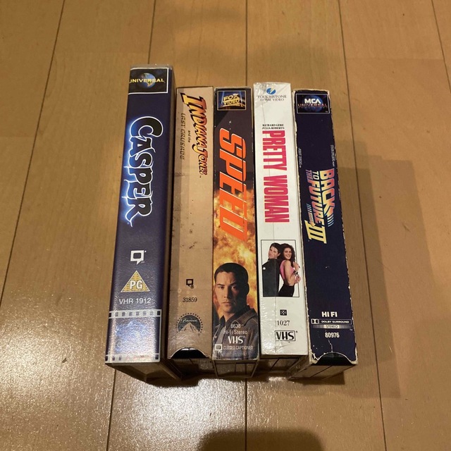 海外版　ビンテージ　VHS 5本セット