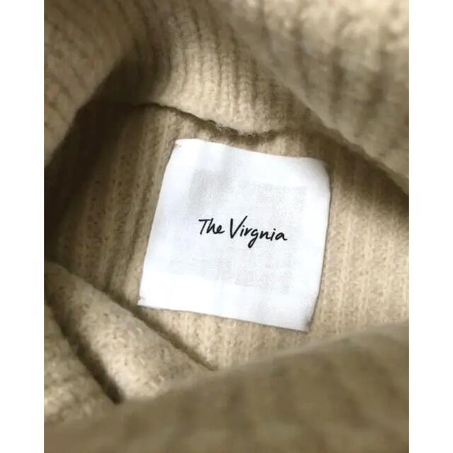 The Virgnia(ザヴァージニア)のthe virgnia ルーズネックニットワンピース レディースのワンピース(ロングワンピース/マキシワンピース)の商品写真
