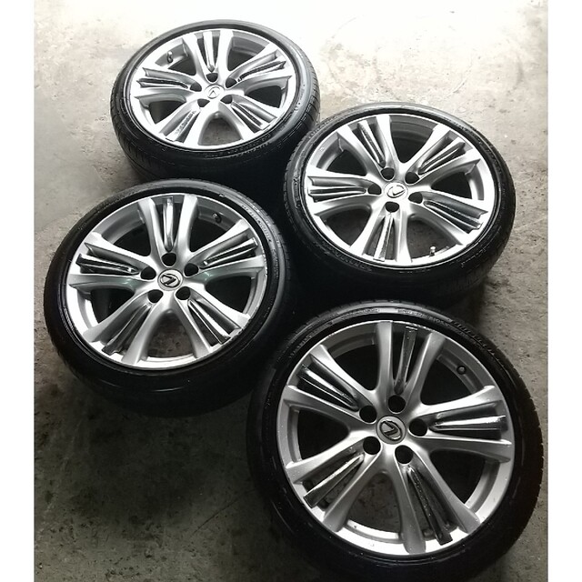 レクサス レクサス純正 GRL10 GS ホイール アルミ 18インチ 8J 5穴 4本