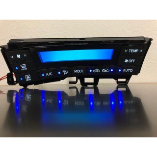 ZVW30 プリウス　前期　エアコンパネル　エアコンスイッチ　LED打ち替え済み(車種別パーツ)