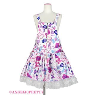 AngelicPretty ガーリーステッカー サロペット