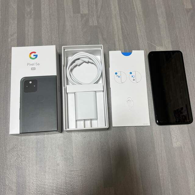 Google Pixel 5a (5G) Mostly Black 128GB 得割10% スマホ/家電/カメラ