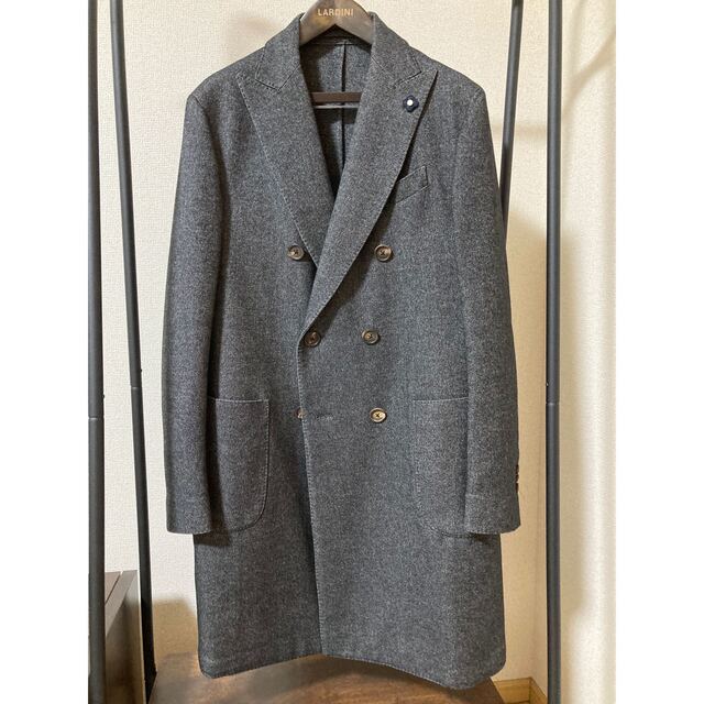 2022新商品 Lardini - LARDINI 48 ラルディーニ グレー ダブル