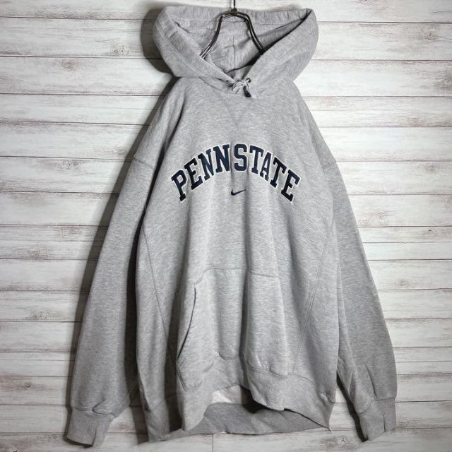 【入手困難!!】ナイキ ✈︎刺繍ロゴ PENN STATE 白タグ フリース