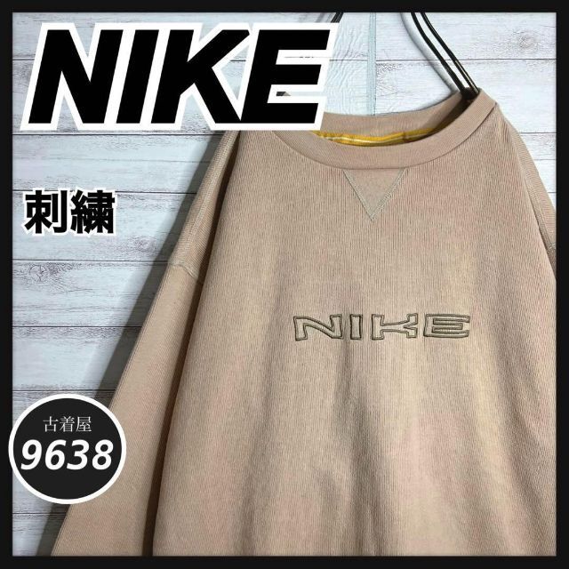 【入手困難!!】ナイキ ✈︎刺繍ロゴ ゆるだぼ トレーナー VINTAGE9638nikeNIK3018