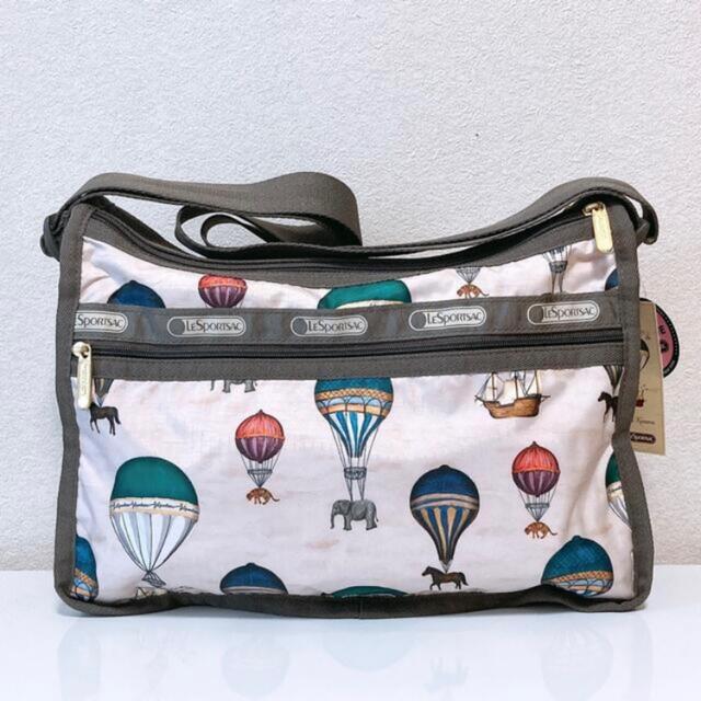 バックパッ LeSportsac - 風間ゆみえ×レスポートサック 気球柄 ショルダーバッグ ポーチ付きの通販 by nana Ko