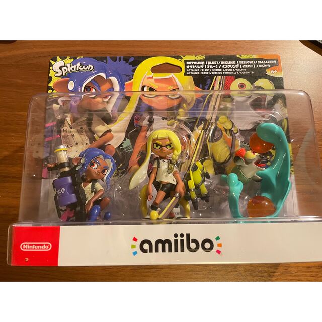 スプラトゥーン3 amiiboトリプルセット アミーボ インクリング ...