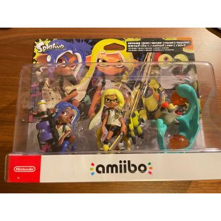 ニンテンドースイッチ(Nintendo Switch)のスプラトゥーン3 amiiboトリプルセット アミーボ インクリング イエロー等(その他)