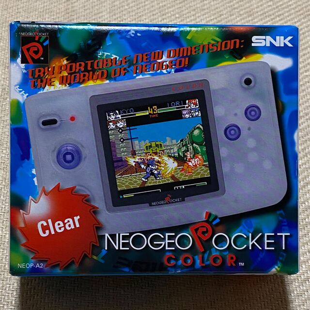 SNK NEOGEO POCKET COLOR ネオジオポケットカラー クリア