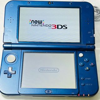 ニンテンドー3DS - Newニンテンドー3DS LL メタリックブルー 充電器
