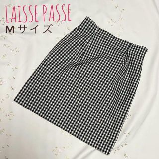 レッセパッセ(LAISSE PASSE)のLAISSE PASSE レッセパッセ ギンガムチェックタイトスカート(ミニスカート)