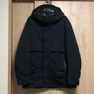 ユニクロ(UNIQLO)のUNIQLO +J ハイブリッドダウンオーバーサイズパーカ BLACK S(ダウンジャケット)