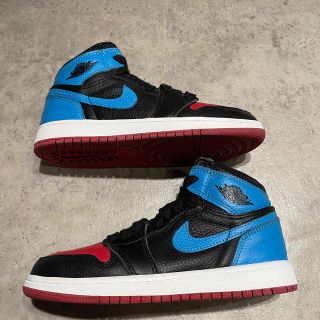 ナイキ(NIKE)のNIKE JORDAN 1 HIGH OG UNC to Chicago PS(スニーカー)