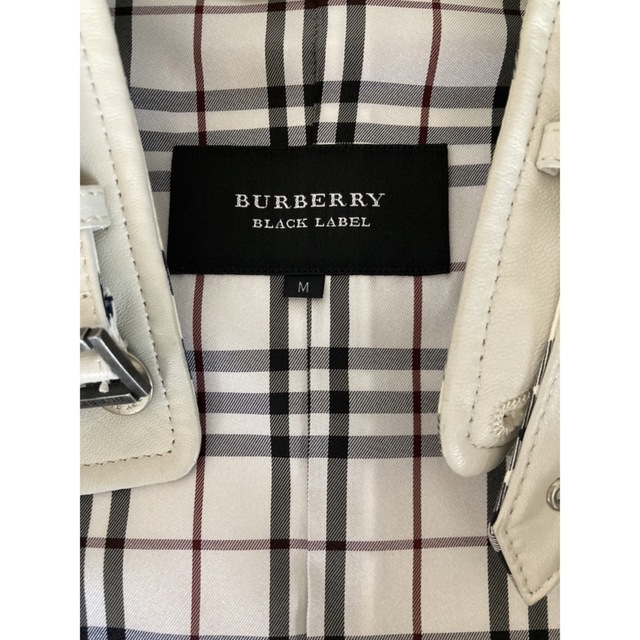 BURBERRY BLACK LABEL(バーバリーブラックレーベル)のBURBERRY BlackLabel レザージャケット メンズのジャケット/アウター(レザージャケット)の商品写真