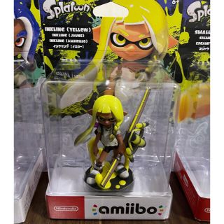 【新品未開封】スプラトゥーン3 amiibo インクリング(イエロー)(ゲームキャラクター)