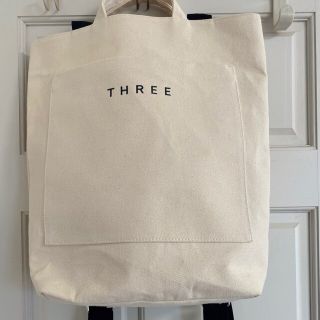 スリー(THREE)のthree ノベルティ　トートバッグ(トートバッグ)