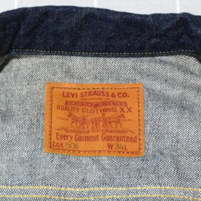 ［大戦モデル］LEVI'S 506xx デニムジャケット 4つボタン日本製 34