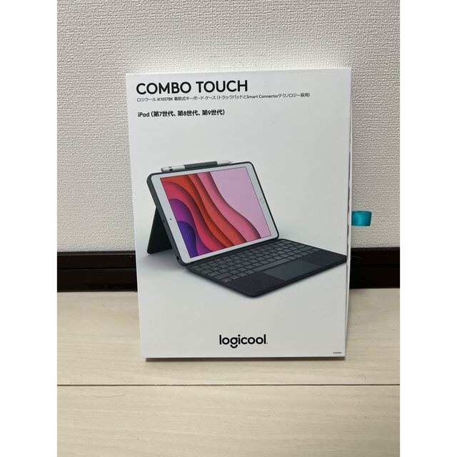 Logicool(ロジクール)のトラックパッド付き キーボードケースCombo Touch iK1057BKA スマホ/家電/カメラのPC/タブレット(タブレット)の商品写真