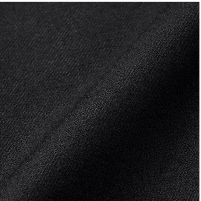 GU(ジーユー)の【試着のみ】インタックワイドパンツブラック　Ｓサイズ レディースのパンツ(その他)の商品写真