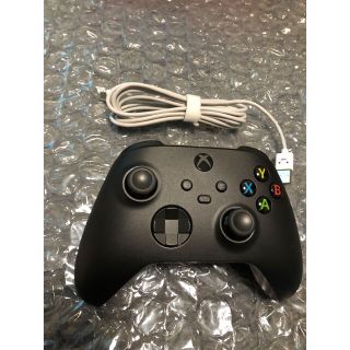 xbox コントローラー カーボンブラック新品未使用(その他)