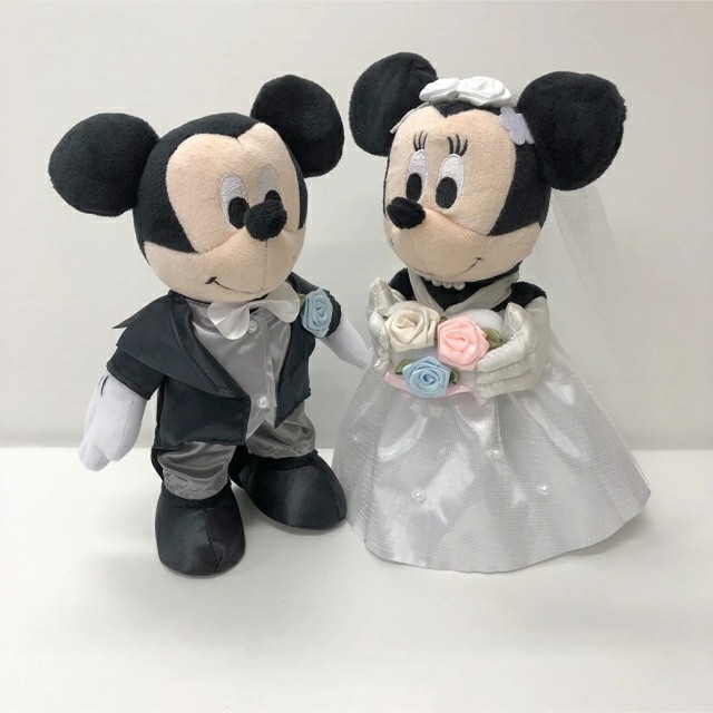 特大　ミッキーマウス　ミニーマウス　超ビッグぬいぐるみマスコット　ペア　結婚式