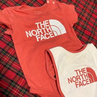 ザノースフェイス(THE NORTH FACE)のとも様専用ノースフェイス　ロンパース　ベビー服　70(ロンパース)